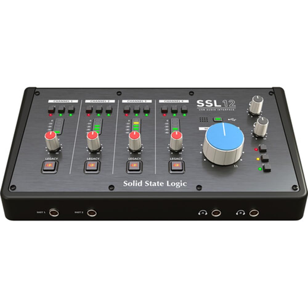 Amazon.com: Solid State Logic SSL 12 USB Audio Interface Bundle